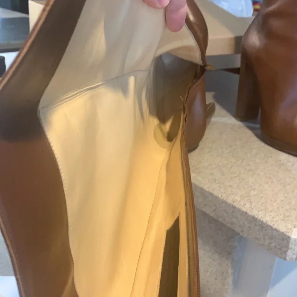 Christian Louboutin Calfskin Brosse Mirabelle 120 Tall Boots rare find! - Picture 5 of 6